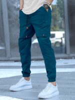 Cargo Cotton Pants.Cargos for Men.Track Pant for Men.Oversize Cargo Trouser.Men's Oversized Cargo Utility Joggers.Multi Poket pent.