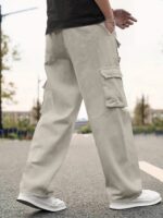Cargo Cotton Pants.Cargos for Men.Track Pant for Men.Oversize Cargo Trouser.Men's Oversized Cargo Utility Joggers.Multi Poket pent