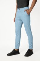 Sky Lycra Stretchable Formal Slim Fit  Trouser Pant