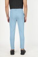 Sky Lycra Stretchable Formal Slim Fit  Trouser Pant