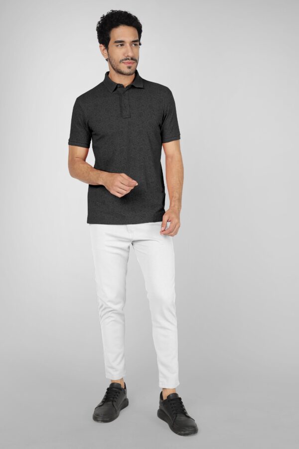 White Lycra Stretchable Formal Slim Fit Trouser Pant